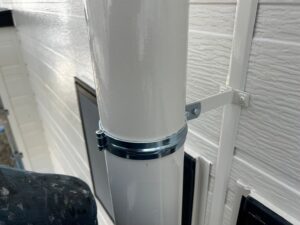 松川町　外壁塗装屋根塗装　施工中