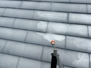 屋根塗装　高圧洗浄