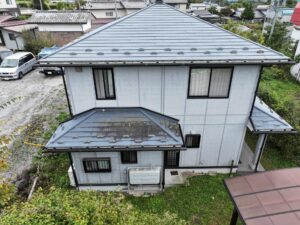 住宅塗装　施工前　外観