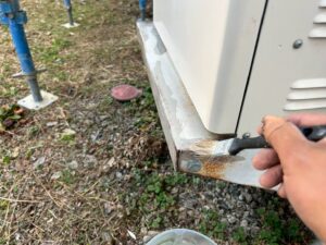 設備廻り　サビ補修