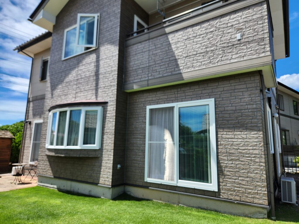 東御市外壁塗装施工前