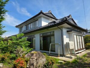 伊那市モルタル　施工後