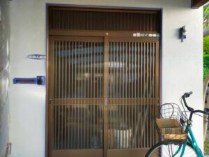 上田市モルタル　施工前