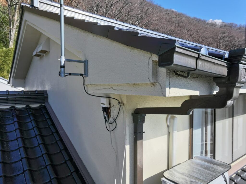 上田市外壁塗装 外観施工前
