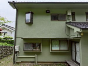 上田市モルタル外壁施工後