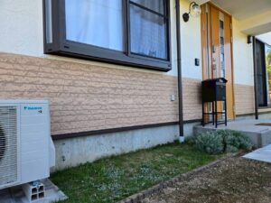 宮田村　鉄板サイディング　施工後　外壁