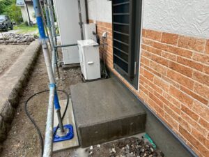 宮田村　鉄板サイディング　施工前