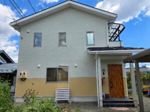 岡谷市 外壁塗装施工後