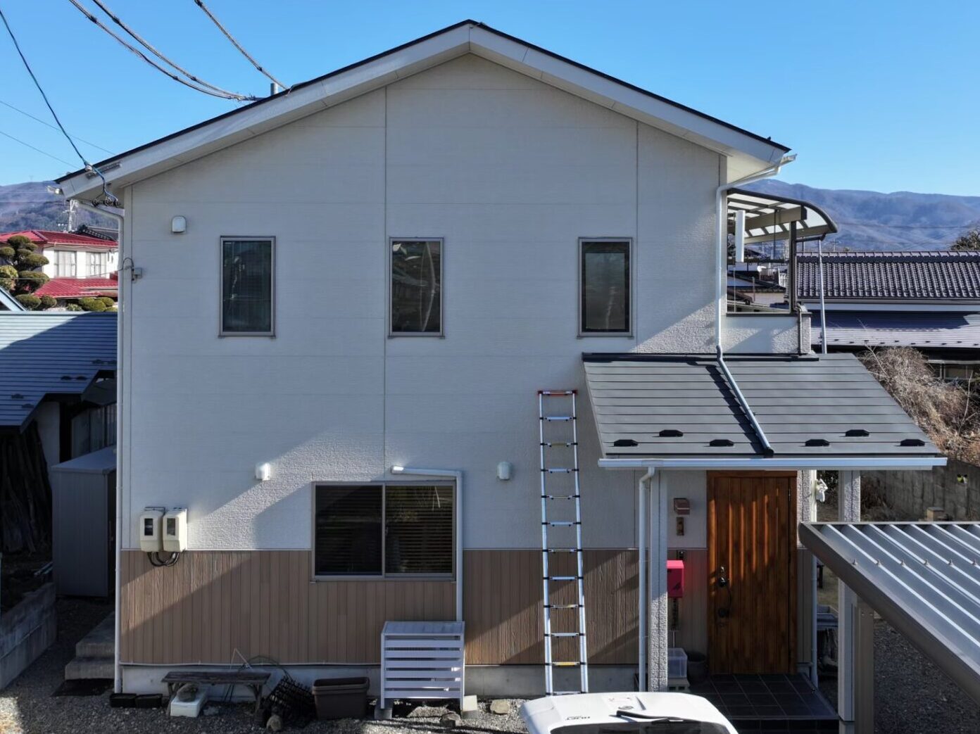 岡谷市　外壁塗装施工後