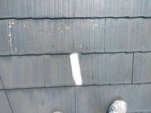 上田市　外壁塗装屋根塗装　施工中