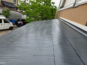 上田市屋根塗装施工後